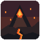 Ashen Wastes pixel vista