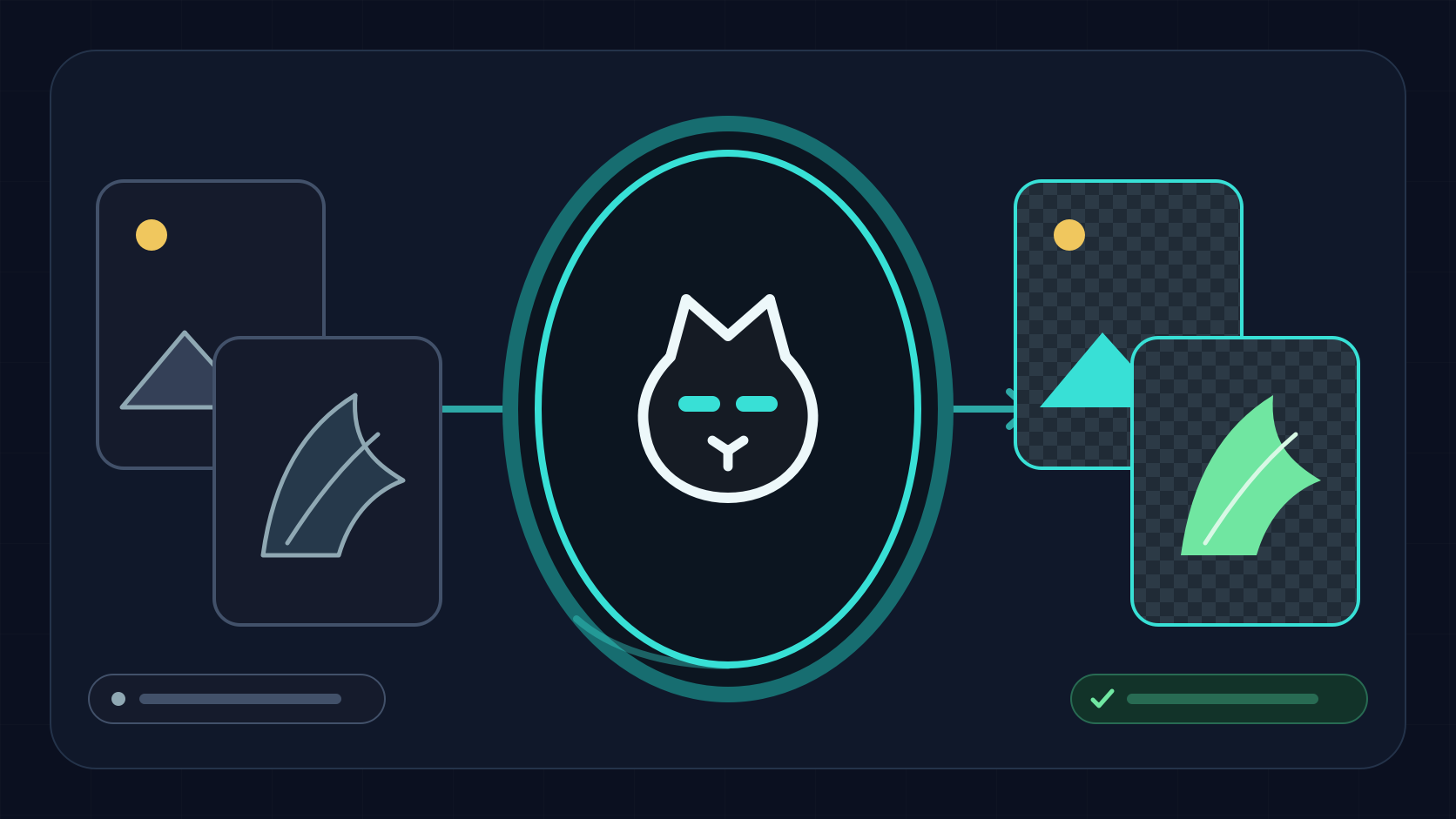 The Quick BRT portal cat moving images through a simple workflow